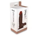 Dildo-REALISTIC DILDO REAL RAPTURE BROWN 7.5""""""""