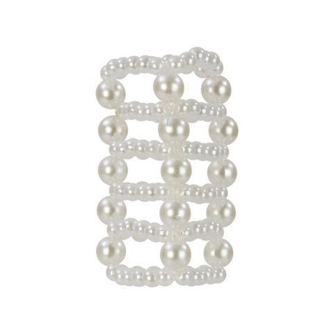 Pierścień-BASIC ESSENTIALS PEARL RING LARGE Pierścień-BASIC ESSENTIALS PEARL RING LARGE