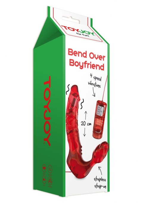 Proteza-BEND OVER BOYFRIEND VIBRATING RED Proteza-BEND OVER BOYFRIEND VIBRATING RED