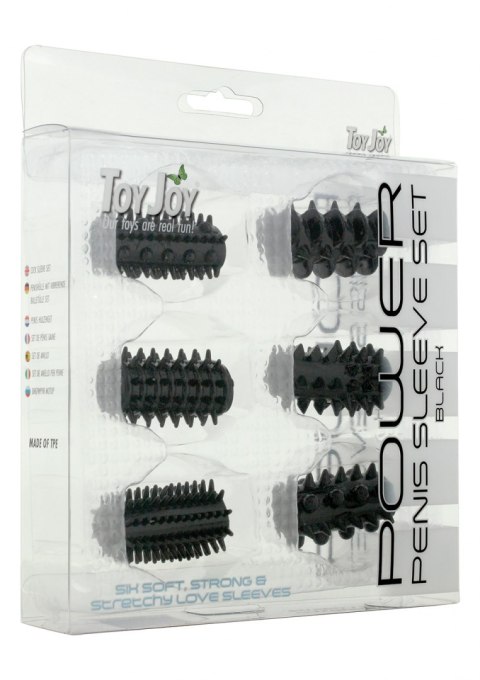 Stymulator-POWER PENIS SLEEVE SET SMOKE Stymulator-POWER PENIS SLEEVE SET SMOKE