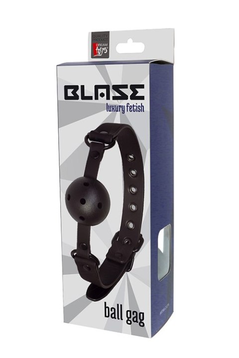 Knebel-BLAZE BALL GAG WITH PAINTING EDGE BLACK