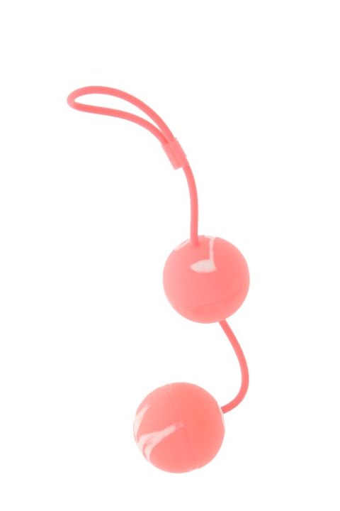 Kulki-MARBILIZED DUO BALLS - PINK Kulki-MARBILIZED DUO BALLS - PINK