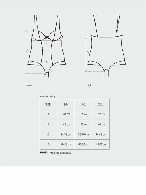 Bielizna-Amanta body S/M Bielizna-Amanta body S/M