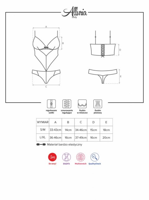 Bielizna-Alluria body S/M Bielizna-Alluria body S/M