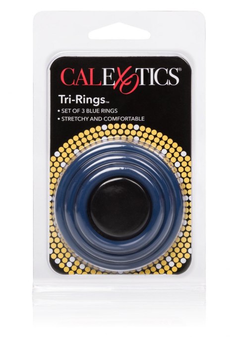 Pierścień-TRI-RINGS BLUE