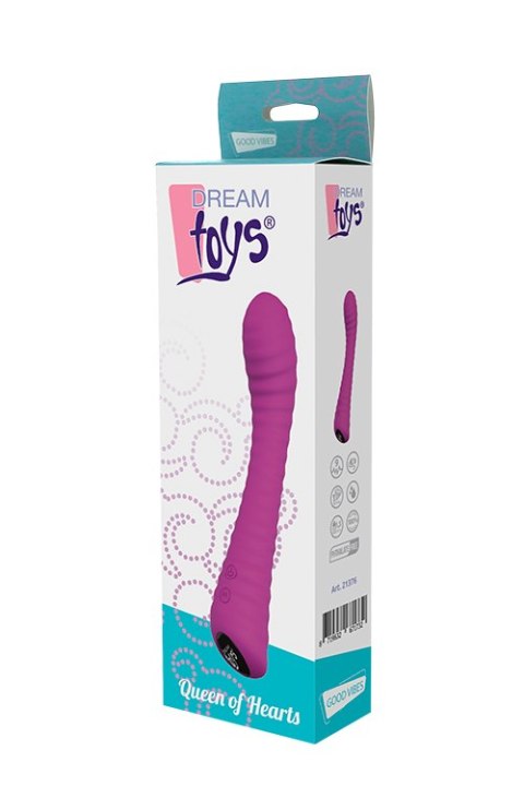 Wibrator-DREAM TOYS QUEEN OF HEARTS PURPLE