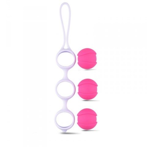 Kulki-Palline Vaginali Bi-Balls Triple White Kulki-Palline Vaginali Bi-Balls Triple White