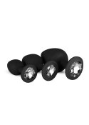 Plug-Diamond Plug Set-Black