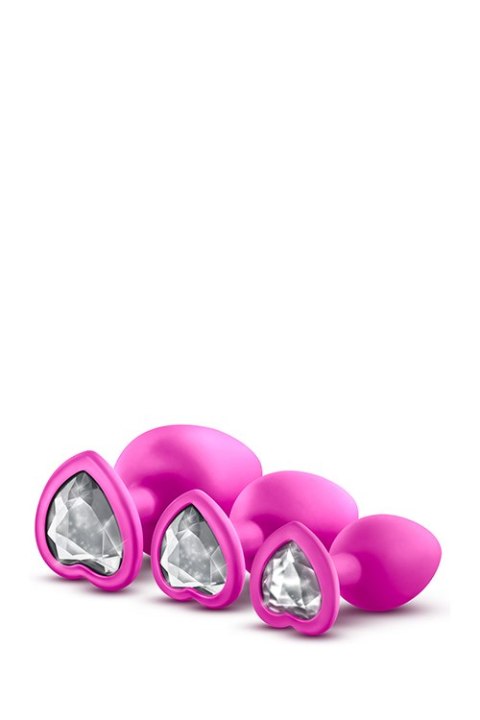 Zestaw-LUXE BLING PLUGS TRAINING KIT PINK Zestaw-LUXE BLING PLUGS TRAINING KIT PINK