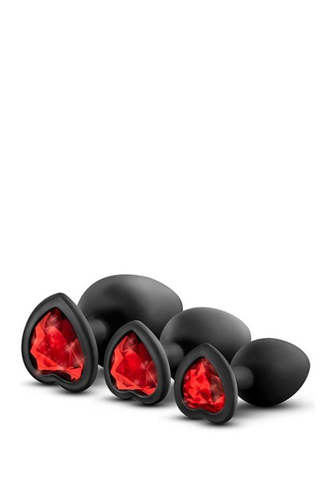 Zestaw-LUXE BLING PLUGS TRAINING KIT RED GEMS Zestaw-LUXE BLING PLUGS TRAINING KIT RED GEMS
