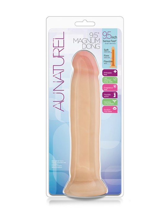 Dildo-AU NATUREL 9.5INCH MAGNUM DONG Dildo-AU NATUREL 9.5INCH MAGNUM DONG