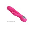 WIBRATOR PRETTY LOVE - CARINA, PINK, USB, 7 function