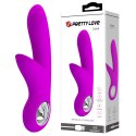 WIBRATOR PRETTY LOVE - CAROL USB PURPLE 7 function