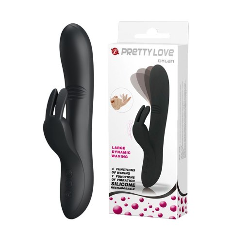 WIBRATOR PRETTY LOVE - DYLAN USB 4 waving 7 vibration