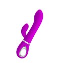 WIBRATOR PRETTY LOVE - TERNENCE USB PURPLE 4 rot. 12 vibration