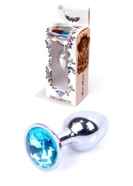 Plug-Jewellery Silver PLUG- Light Blue