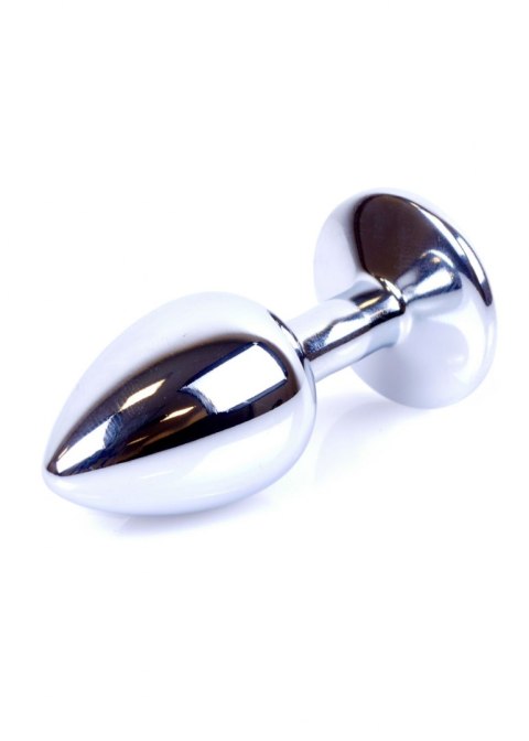 KOREK ANALNY z kryształkiem Plug-Jewellery Silver PLUG- Pink KOREK ANALNY z kryształkiem Plug-Jewellery Silver PLUG- Pink