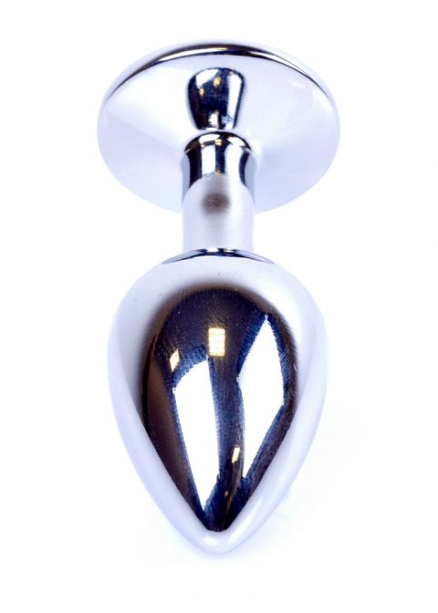 KOREK ANALNY z kryształkiem Plug-Jewellery Silver PLUG- Pink KOREK ANALNY z kryształkiem Plug-Jewellery Silver PLUG- Pink