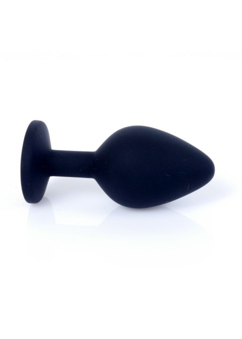 Plug-Jewellery Black Silicon PLUG Medium- Pink Diamond Plug-Jewellery Black Silicon PLUG Medium- Pink Diamond