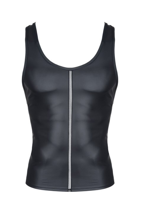 Męski t-shirt z wetlooka bez rękawów, z elastyczną taśmą z przodu M Męski t-shirt z wetlooka bez rękawów, z elastyczną taśmą z przodu M