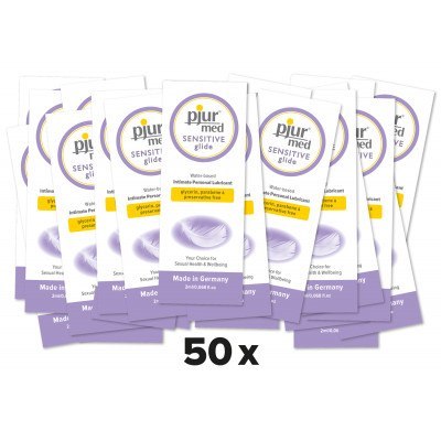 Żel-pjur 2 ml-MED Sensitive glide - 50 sztuk