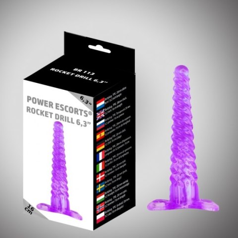 Rocket drill 6,3 inch purple big anal plug 6,3 inch / 16 cm Rocket drill 6,3 inch purple big anal plug 6,3 inch / 16 cm