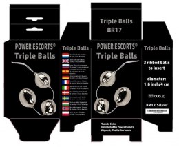 Triple balls silver