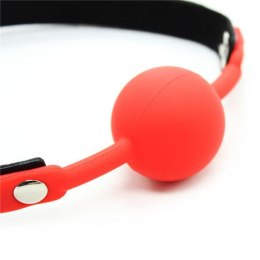 Ball Gag + Block (rosso)