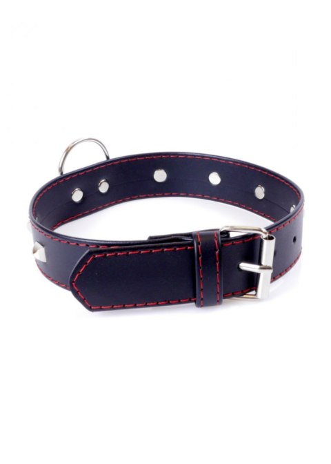 Fetish Boss Series Collar with studs 3 cm Red Line Fetish Boss Series Collar with studs 3 cm Red Line