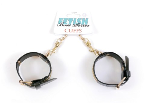 Fetish Boss Series Handcuffs with cristals 3 cm Gold Fetish Boss Series Handcuffs with cristals 3 cm Gold