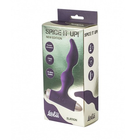 Vibrating Anal Plug Spice it up New Edition Elation Ultraviolet Vibrating Anal Plug Spice it up New Edition Elation Ultraviolet