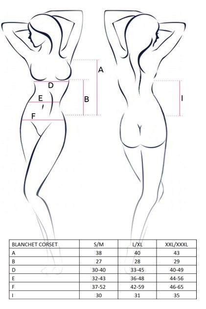 Bielizna-BLANCHET CORSET cream XXL/XXXL - Casmir Bielizna-BLANCHET CORSET cream XXL/XXXL - Casmir