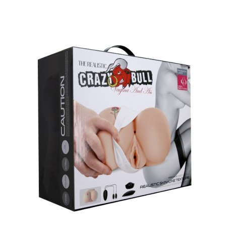 CRAZY BULL - Vagina and Ass ROSE 6 function vibrations CRAZY BULL - Vagina and Ass ROSE 6 function vibrations