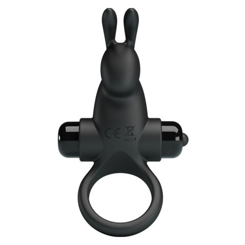 PRETTY LOVE - VIBRANT PENIS RING I Black