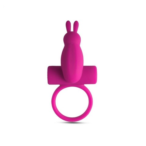 Anello fallico vibrante con rabbit Pink Anello fallico vibrante con rabbit Pink