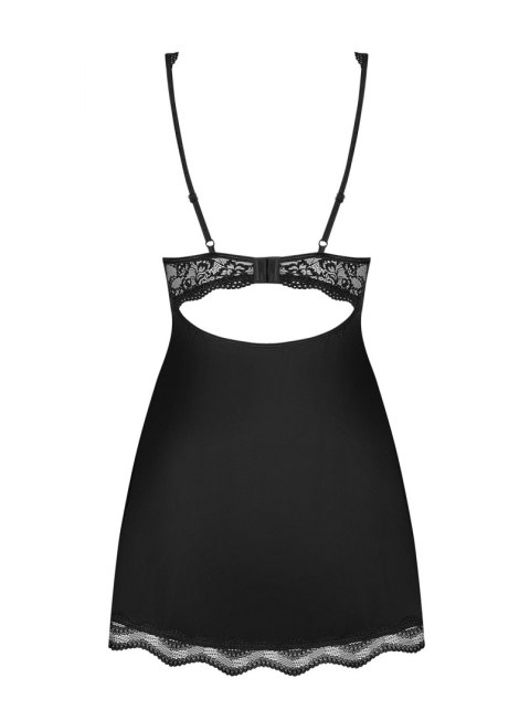 Bielizna-Luvae babydoll i stringi Czarny L/XL Bielizna-Luvae babydoll i stringi Czarny L/XL