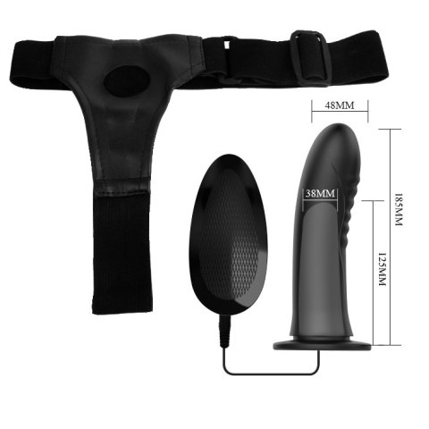PRETTY LOVE - Strap-on MYRON 7,2" Vibration PRETTY LOVE - Strap-on MYRON 7,2" Vibration