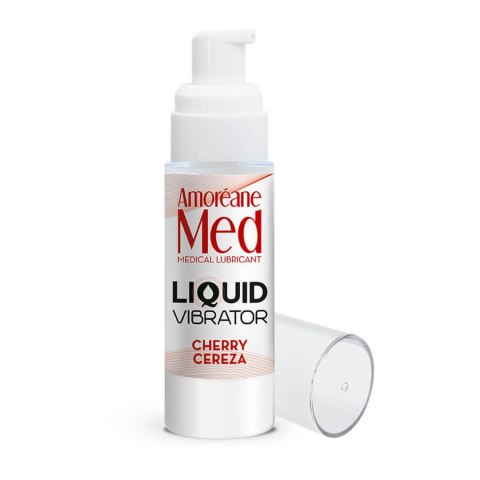 Żel/sprej-Liquid Vibrator Cherry 30ml. Żel/sprej-Liquid Vibrator Cherry 30ml.