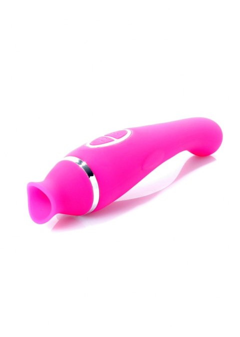 Masażer łechtaczki wibrator punktu g ssanie 20cm Masażer łechtaczki wibrator punktu g ssanie 20cm