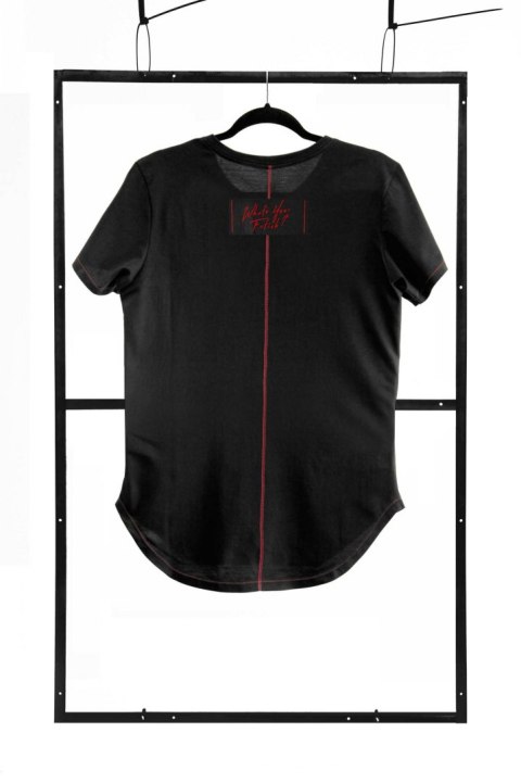 T-shirt men black S fashion T-shirt men black S fashion