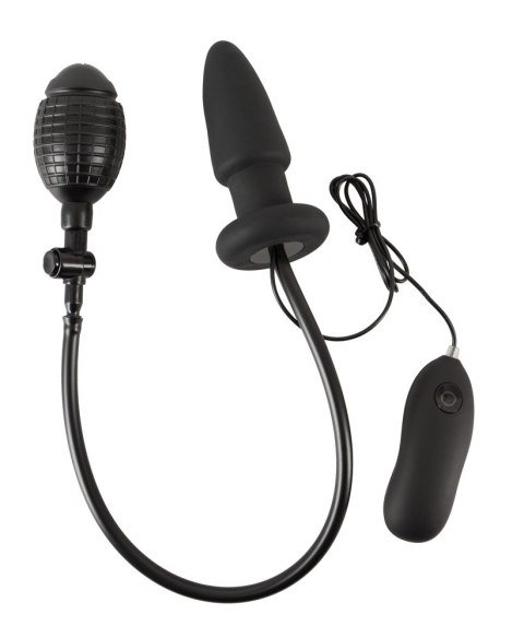 Inflatable vibrating butt plug Inflatable vibrating butt plug