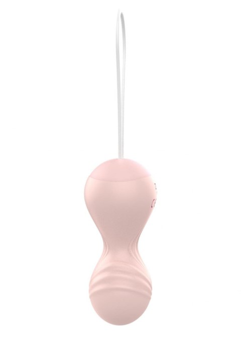 Kulki-Vibrating Silicone Kegel Balls USB 10 Function / Remote control -Flesh Kulki-Vibrating Silicone Kegel Balls USB 10 Function / Remote control -Flesh