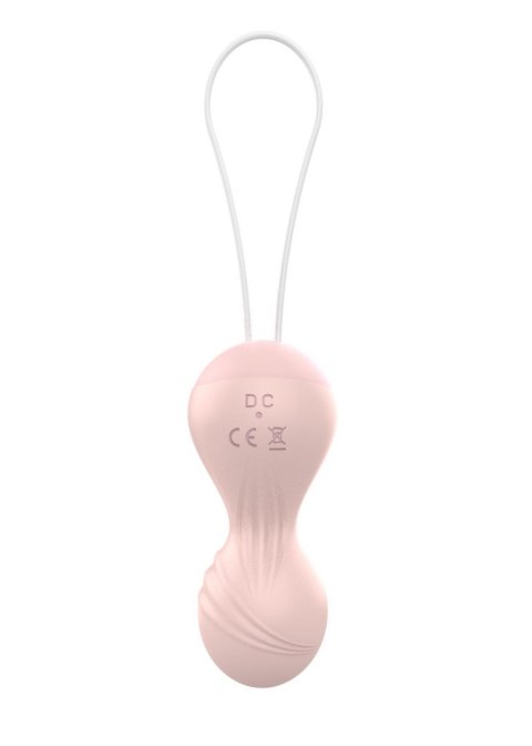Kulki-Vibrating Silicone Kegel Balls USB 10 Function / Remote control -Flesh Kulki-Vibrating Silicone Kegel Balls USB 10 Function / Remote control -Flesh