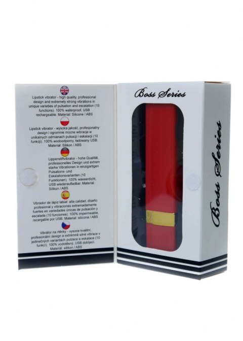 Stymulator-Lipstick Vibrator - Red Stymulator-Lipstick Vibrator - Red