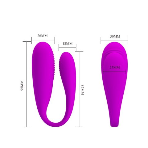 WIBRATOR PRETTY LOVE - ALDRICH USB 12 functions WIBRATOR PRETTY LOVE - ALDRICH USB 12 functions