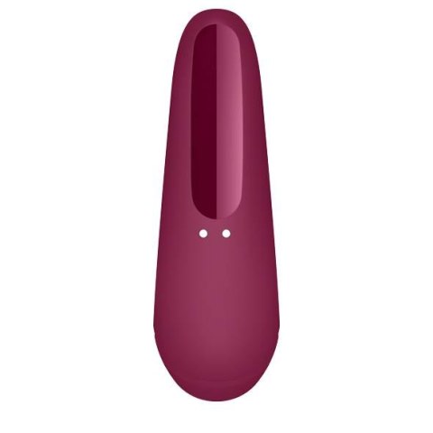 Wibrator - Curvy 1+ Air Pulse Stimulator + Vibration Rose Red Wibrator - Curvy 1+ Air Pulse Stimulator + Vibration Rose Red