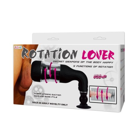 MASTURBATOR ROTACYJNY BAILE - Rotation Lover USB 5 Functions MASTURBATOR ROTACYJNY BAILE - Rotation Lover USB 5 Functions