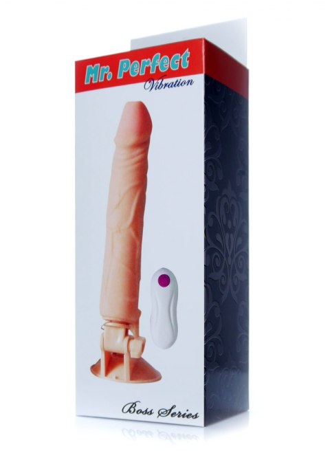 Wibrator dildo na przyssawce Mr. Perfect Wibrator dildo na przyssawce Mr. Perfect