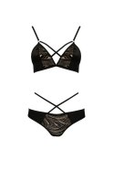 Bielizna-LARA BIKINI black S/M - Casmir