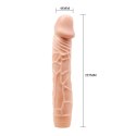 Realistyczny wibrator sztuczny penis BOB Vibrating Sofy Skin 22,5 cm